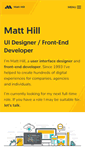 Mobile Screenshot of matthill.co